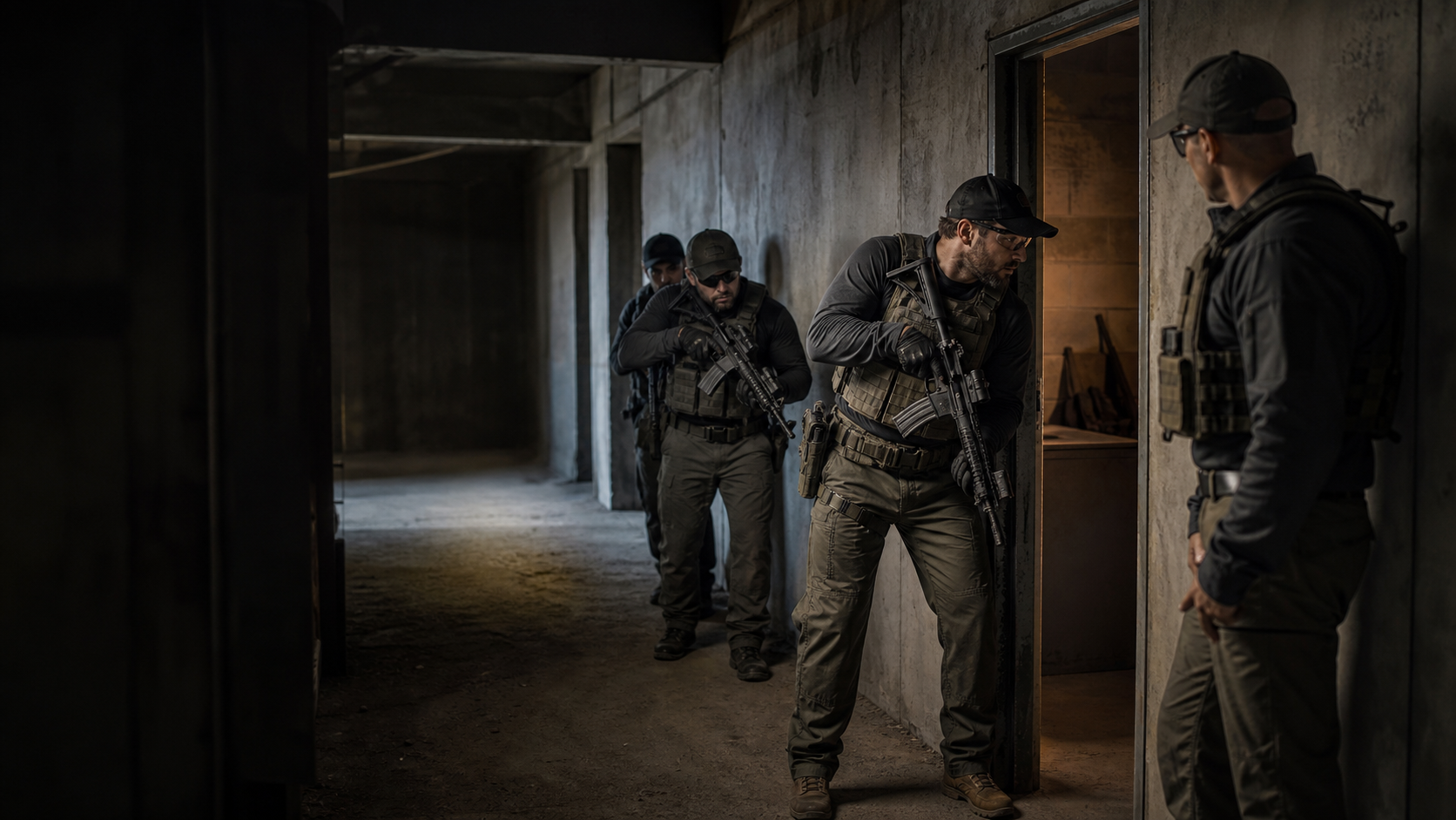 CQB výcvik v uzavretom priestore